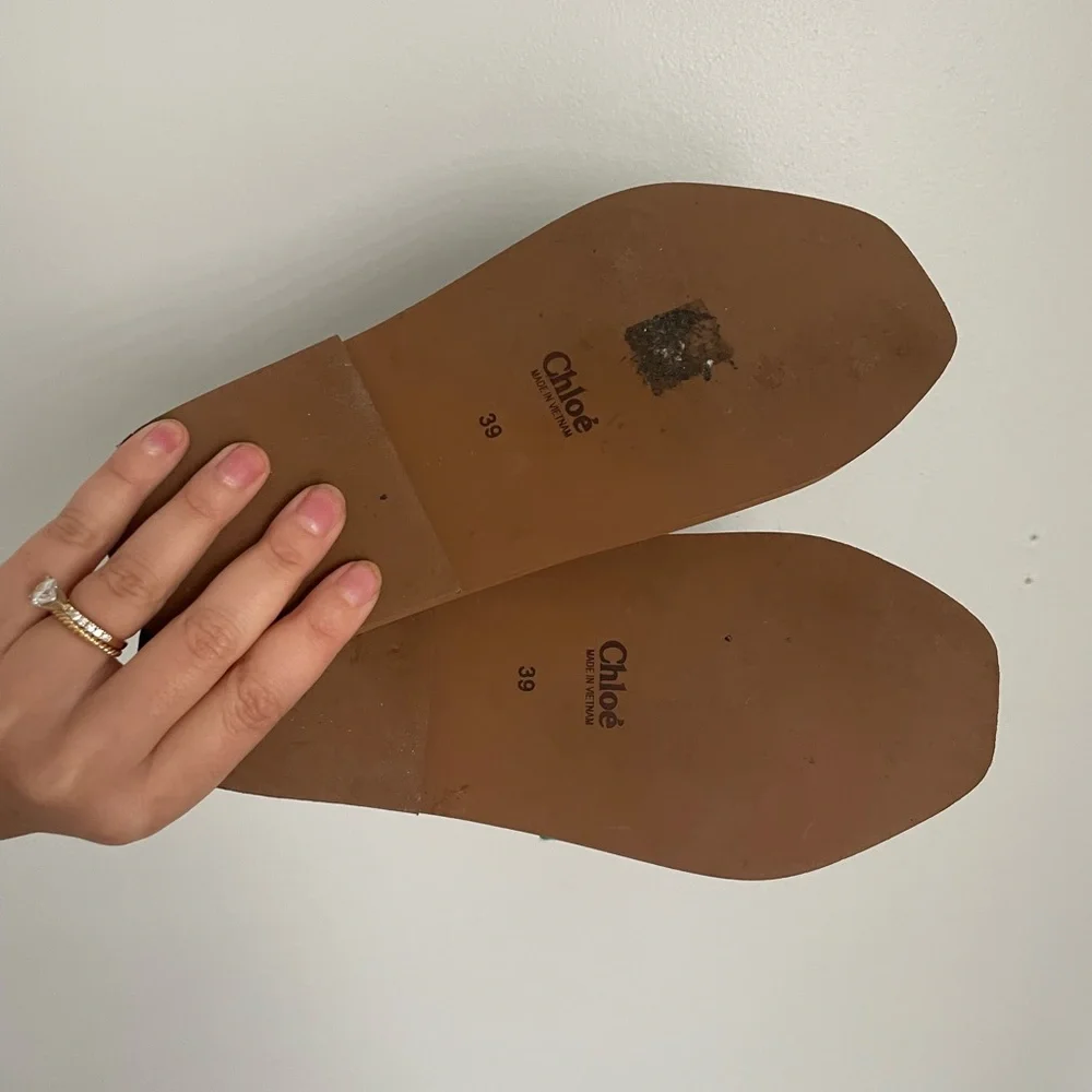 Chloe Woody Sandals - Picture 3 of 4